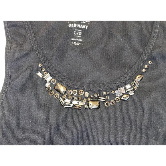 Old Navy Embellished Tank Top - New With‎ Tags - Size L - Picture 2 of 8